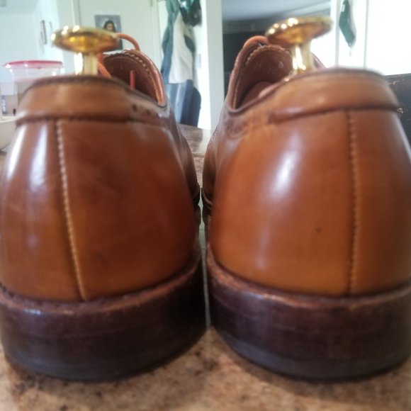 Allen Edmonds Cornwallis Dress Shoe Walnut 11D USA Leather Excellent Condition main image 6